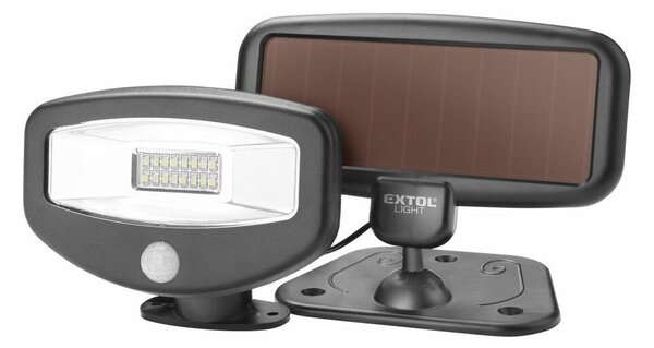 Extol Extol - LED Solární reflektor se senzorem LED/500 mAh/3,7V IPX4 MB0038