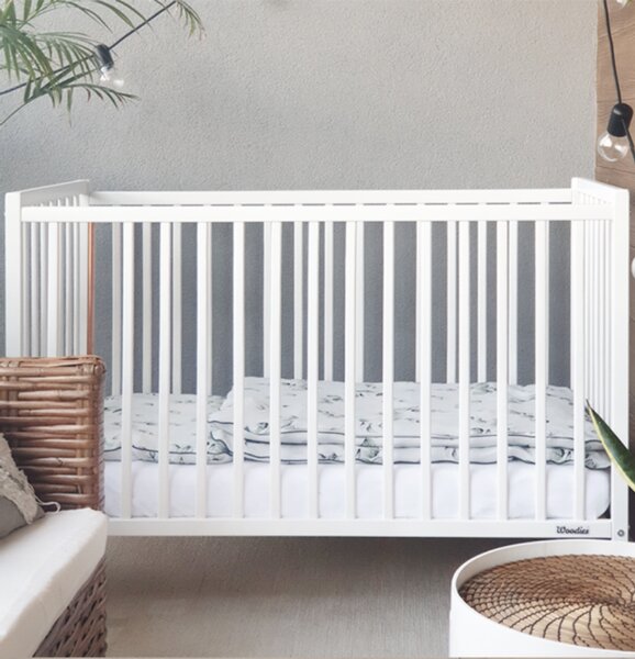 Postýlka LUNA s měděným prvkem 120x60 Limited