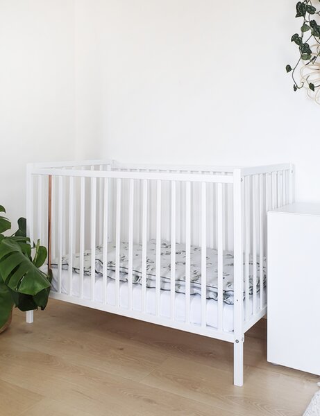 Postýlka LUNA s měděným prvkem 120x60 Limited