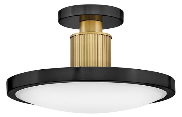 Stropní Lampa HINKLEY, Kieran, stmívatelné, Černá, Obývací pokoj, Kov, Vintage