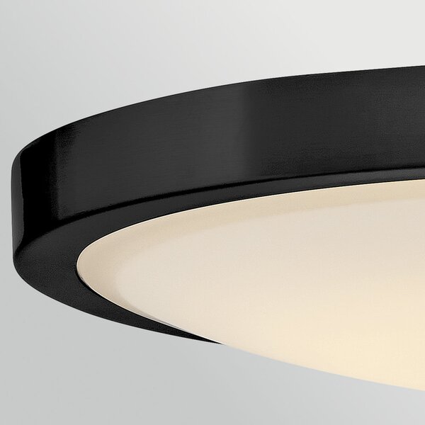 Stropní Lampa HINKLEY, Kieran, stmívatelné, Černá, Obývací pokoj, Kov, Vintage