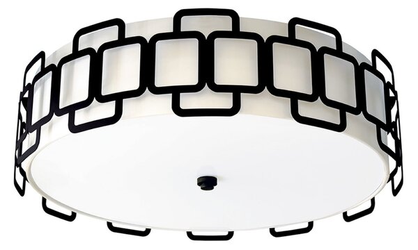 Stropní Lampa HINKLEY, Sabina, stmívatelné, Černá, Obývací pokoj, Kov, Moderní