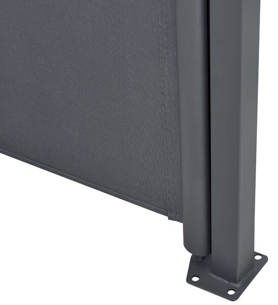 Juskys Boční markýza Dubaj 500 x 180cm - antracit