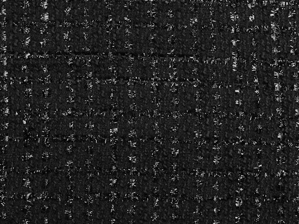 Kostýmovka tvíd - 2 (305 g/m²) černá lurex