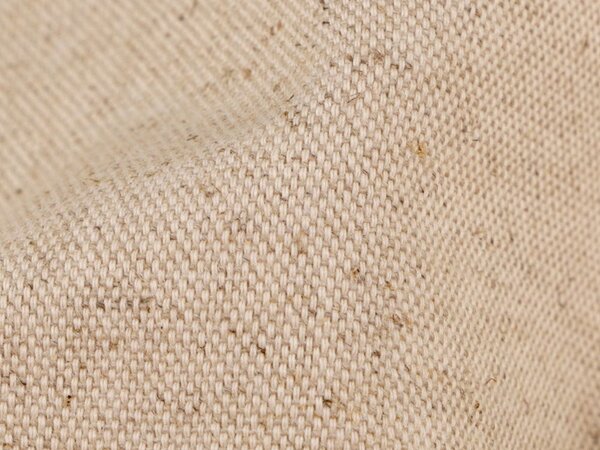 Bavlněná látka Half Panama - 10(106) (200 g/m²) hnědá