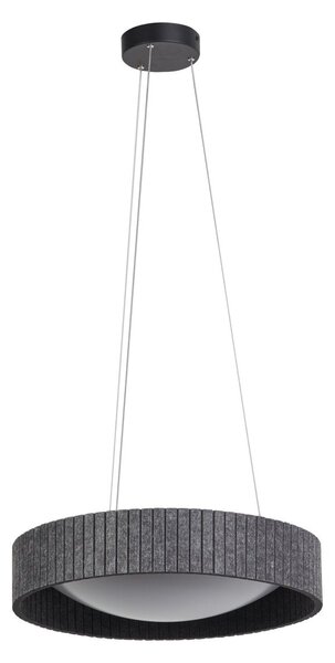 Dekorativní závěsné svítidlo Felt 28W Teplá bílá, tmavě šedé, 500 mm