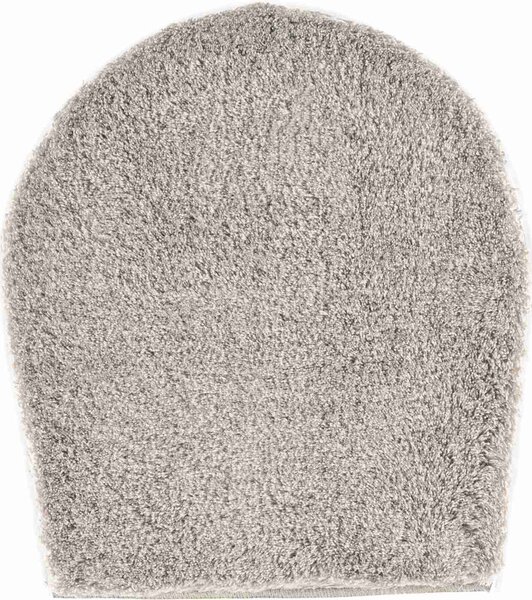GRUND Koupelnová předložka MELANGE tmavošedá Rozměr: 47x50 cm - na víko od WC nebo jako podsedák na židli