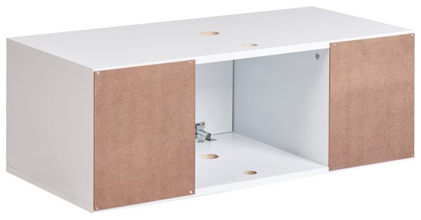 Nástěnná skříňka pod umyvadlo CASCAVEL 80 cm Bílá
