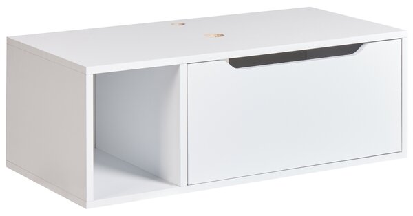 Nástěnná skříňka pod umyvadlo CASCAVEL 80 cm Bílá