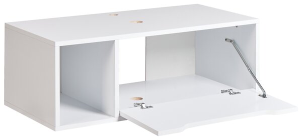 Nástěnná skříňka pod umyvadlo CASCAVEL 80 cm Bílá