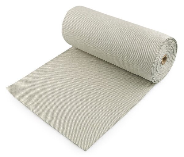 Úplet bavlněný elastický Baby tunel - 026 zelená khaki