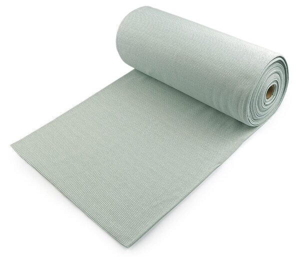 Úplet bavlněný elastický Baby tunel - 003 mint