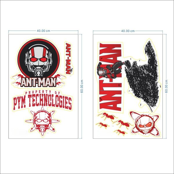 Živá Zeď Samolepka Ant Man Avengers