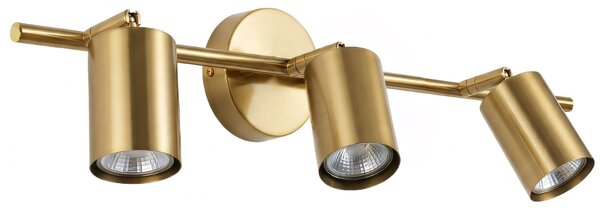 Toolight Toolight, koupelnové nástěnné svítidlo 3xGU-10, APP1898-3W, zlatá matná, OSW-66053