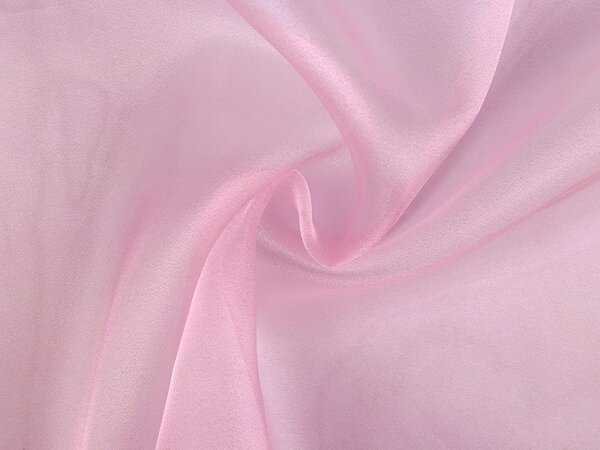 Organza s leskem - 4 pudrová