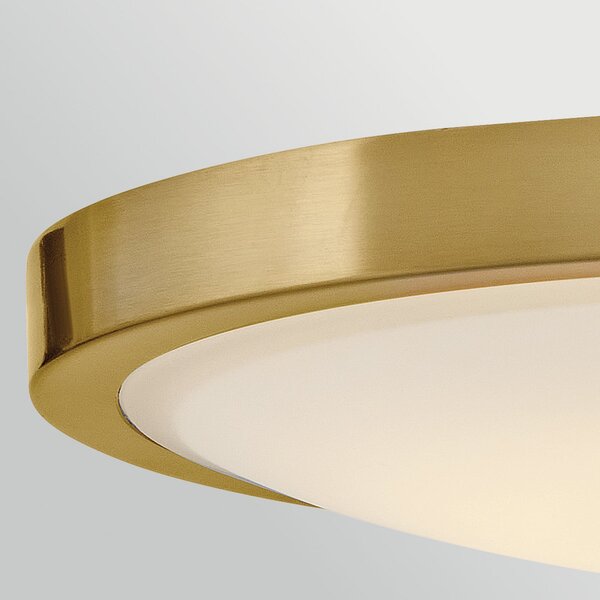 Stropní Lampa HINKLEY, Kieran, stmívatelné, Zlatá / mosazná, Obývací pokoj, Kov, Vintage