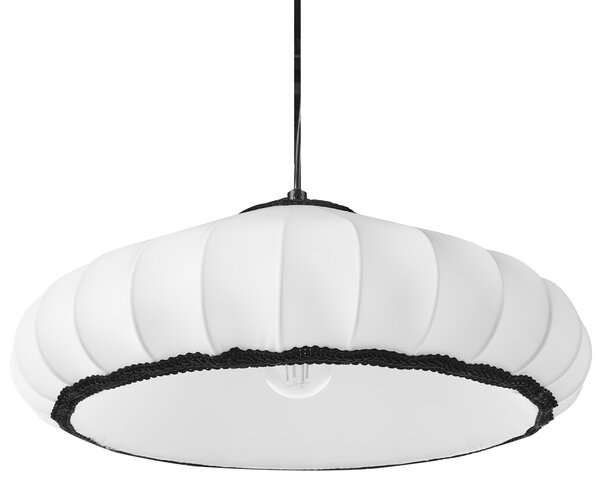 Závěsná lampa ZULIA Syntetický materiál Bílá