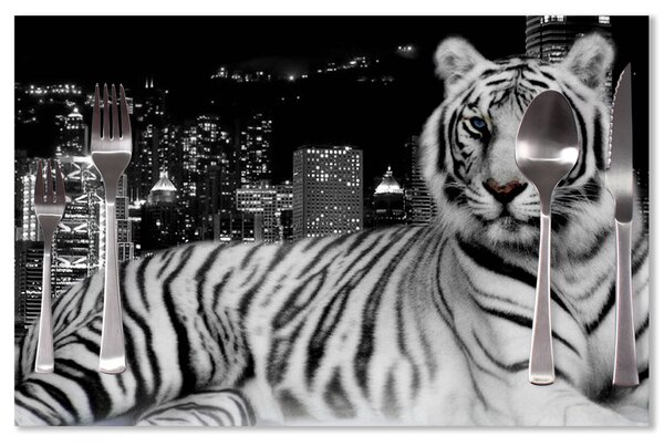 Prostírání SABLIO - Městský tygr 40x30cm