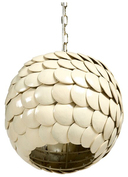 Závěsná lampa MASKELIYA Kokosová skořápka Béžová