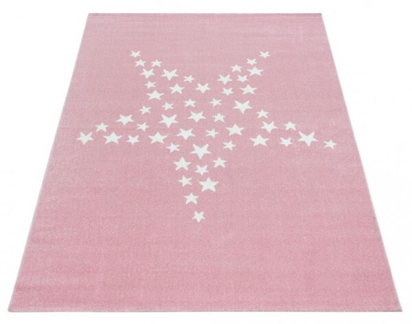 Ayyildiz Dětský kusový koberec Bambi 870 Pink | Růžový Typ: 80x150 cm