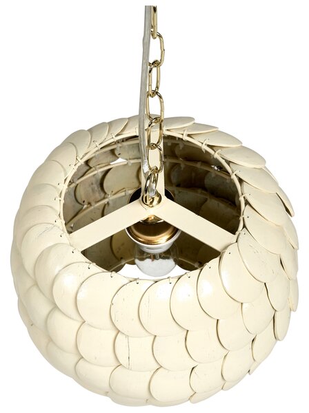 Závěsná lampa MASKELIYA Kokosová skořápka Béžová