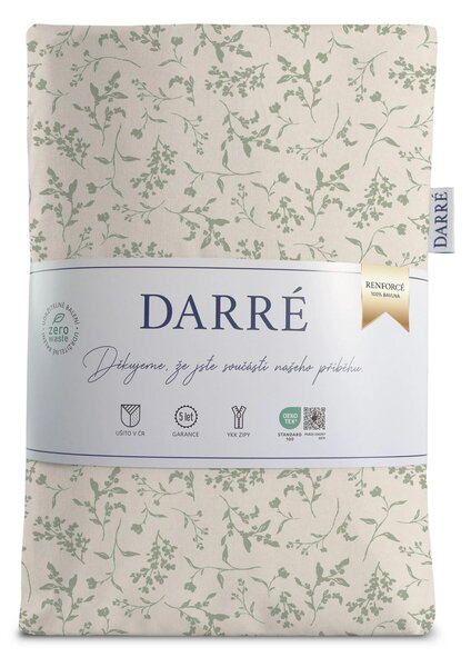 DARRÉ Bavlněné povlečení Florina - duo - nové Velikost: 140 x 200 + 70 x 90