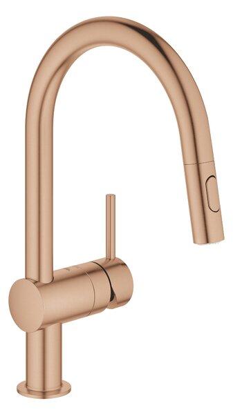 Grohe Minta kuchyňská baterie stojící Brushed Warm Sunset 32321DL2