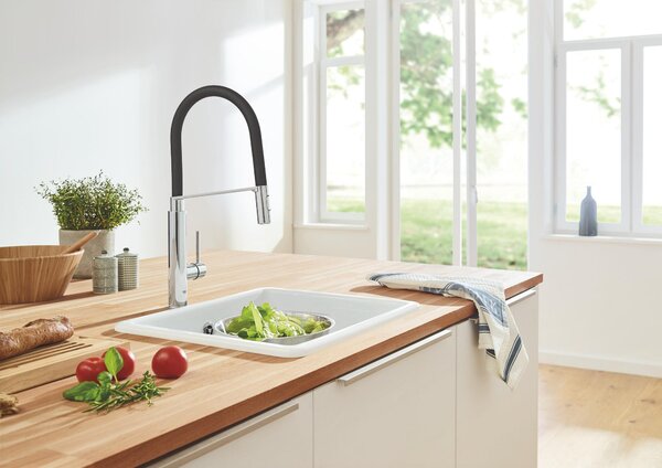 Grohe Concetto kuchyňská baterie stojící StarLight Chrome 31491000