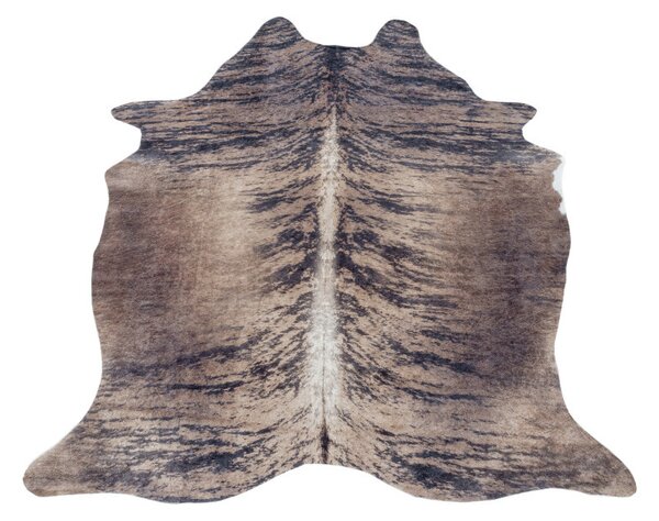 Ayyildiz, Kusový koberec Etosha 4115 brown (tvar kožešiny), 100x135 tvar kožešiny, hnědá, chodba / předsíň