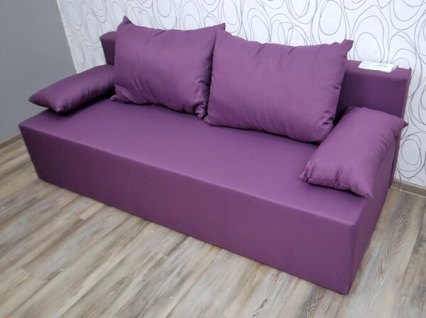 Sofa trojkřeslo 13781A 78x190x85 cm textilie