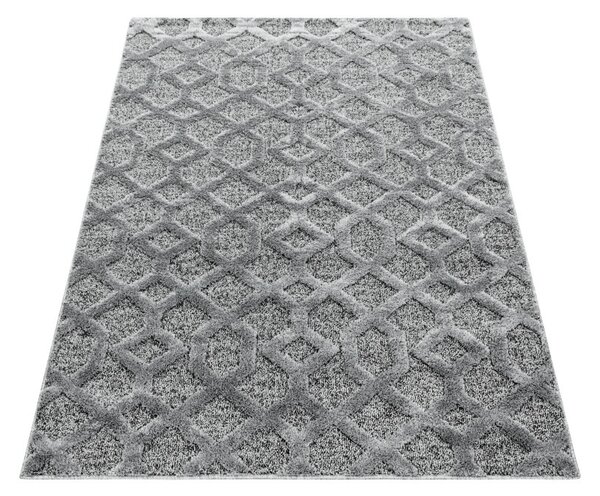 Ayyildiz, Kusový koberec Pisa 4702 Grey, 200x290, šedá, ložnice