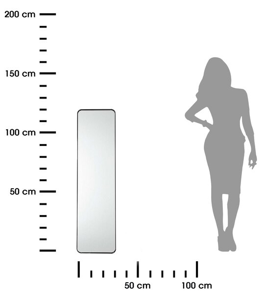 Zrcadlo Reflex, černá