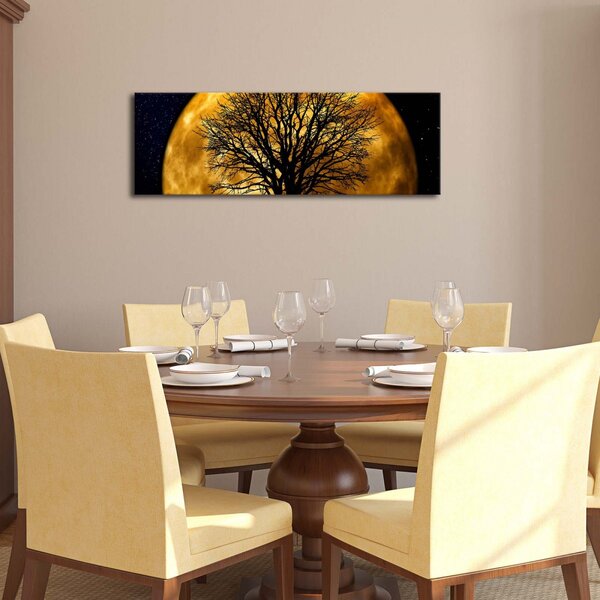 Hanah Home Obraz s led osvětlením Ledda Night 90x30 cm