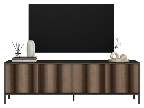 TV stolek CORTINA (Antracit + Dub Mercure)