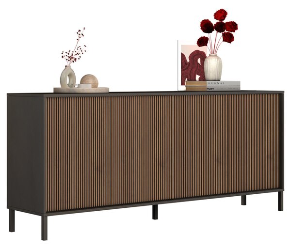 Komoda CORTINA II (Antracit + Dub Mercure)