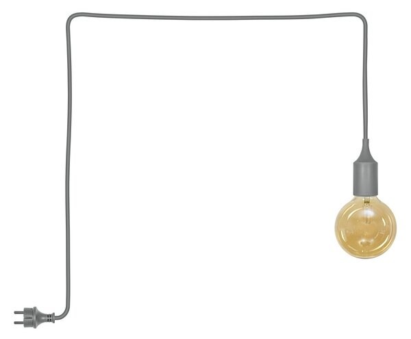 Venkovní svítidlo ENDURA® Decor přenosný závěsný, šedá, teplá bílá
