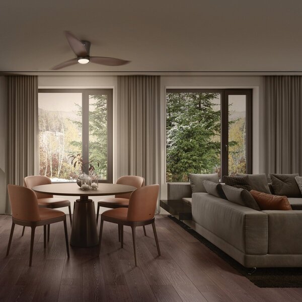 Stropní ventilátor Fohn 1168 mm 41 W, laditelná bílá