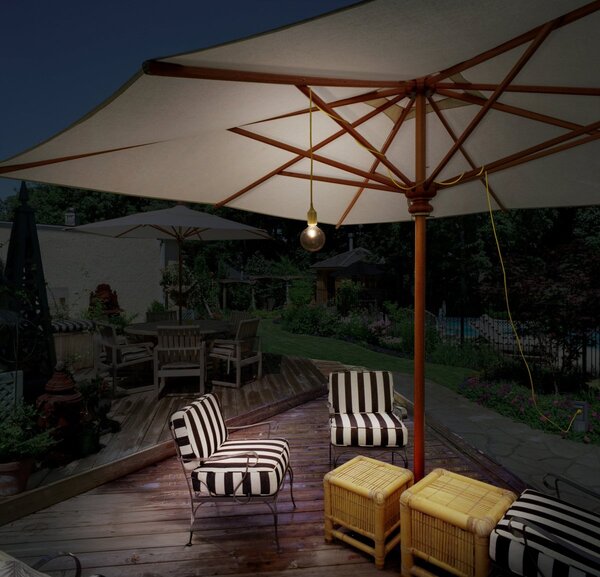 Venkovní svítidlo ENDURA® Decor přenosný závěsný, šedá, teplá bílá