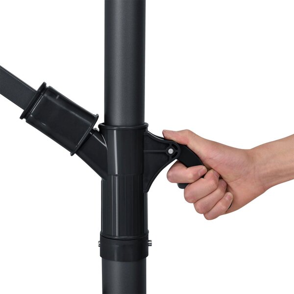 Juskys LED slunečník Brazílie 300 cm - krémový