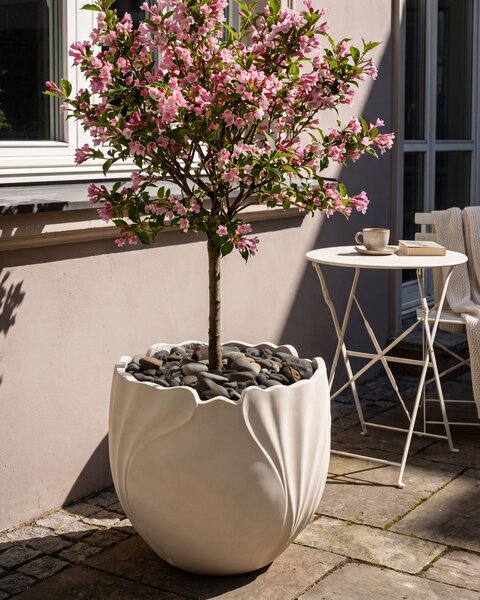 Květináč ARPONE 44 cm Světle béžová