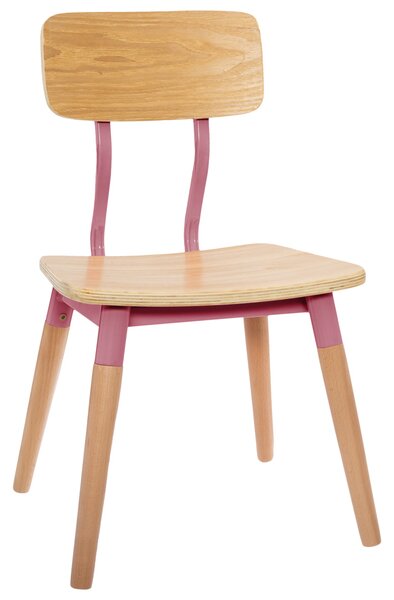 Atmosphera for Kids Dětská židle Retro růžová