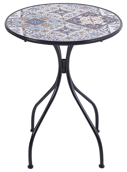 Bistro stolek CIVITA 60 cm 60 cm Kov Černá
