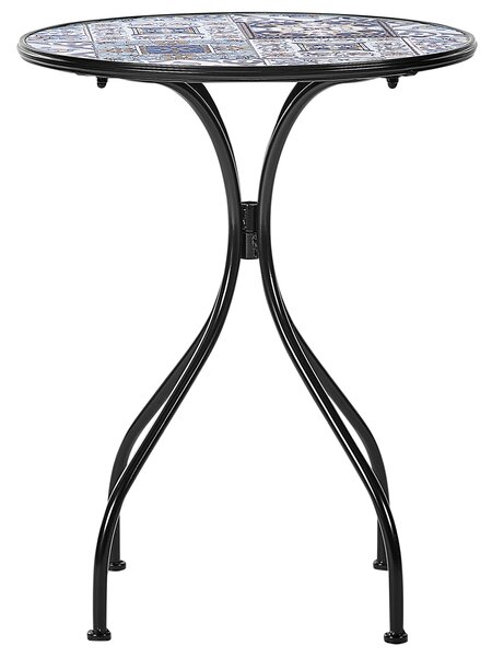 Bistro stolek CIVITA 60 cm 60 cm Kov Černá