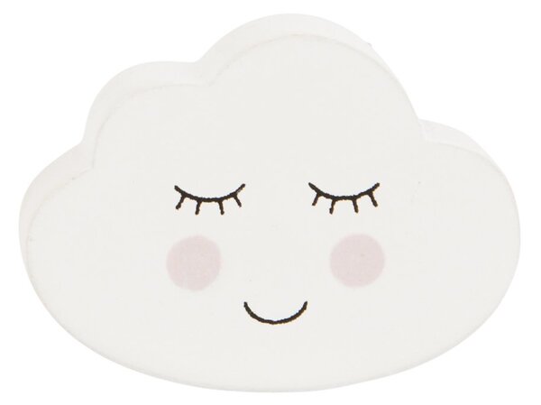 Sass & Belle Dětská úchytka Sweet Dreams Cloud bílá