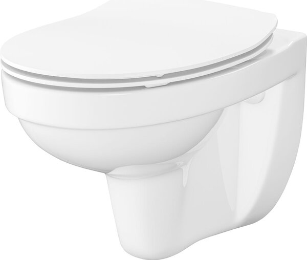 Cersanit Cersania Závěsné WC se sedátkem, 37,5 × 36 × 52 cm, bez splachovacího kruhu