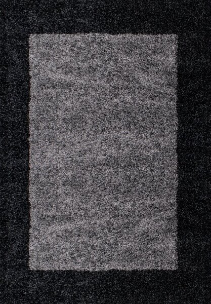 Ayyildiz Chlupatý kusový koberec Life Shaggy 1503 černý Typ: 160x230 cm