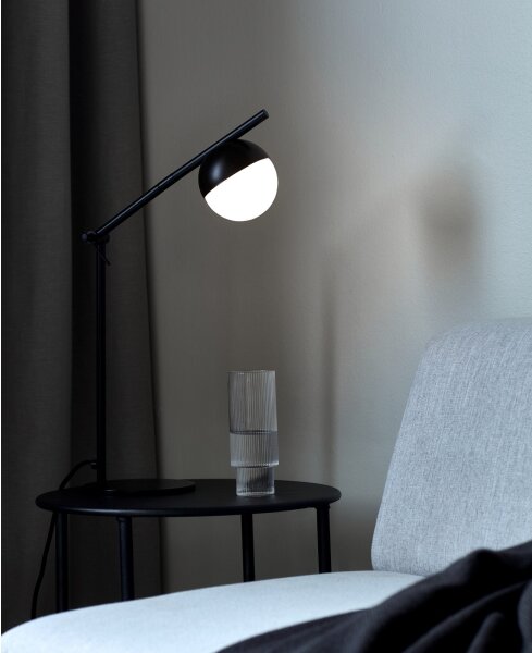Nordlux - Stolní lampa CONTINA 1xG9/5W/230V černá