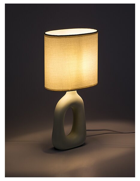 Stolní lampa SYLIRA bílá