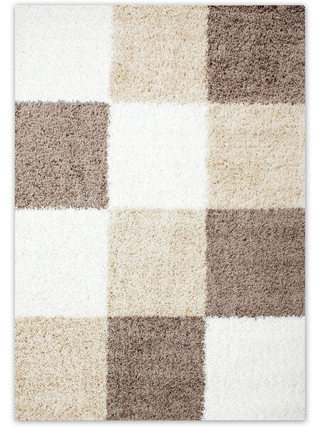 Ayyildiz Chlupatý kusový koberec Life Shaggy 1501 hnědý Typ: 80x250 cm