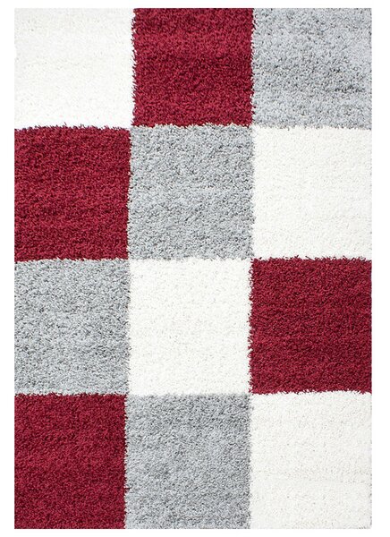 Ayyildiz Chlupatý kusový koberec Life Shaggy 1501 červený Typ: 120x170 cm